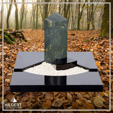 UR-DA-UR157-16 | Hilgert Grabsteine | Urnengrabstein aus Granit