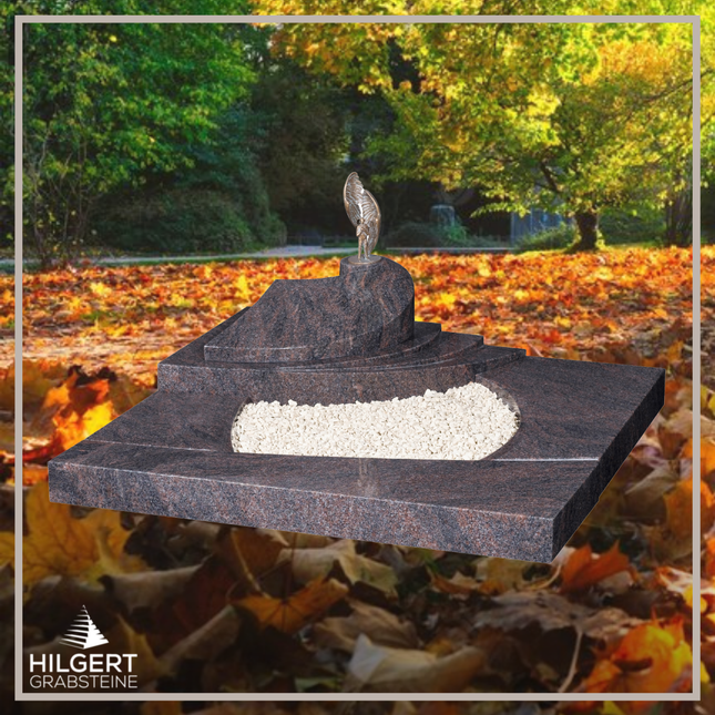 UR-DA-UR158-16 | Hilgert Grabsteine | Urnengrabstein aus Granit