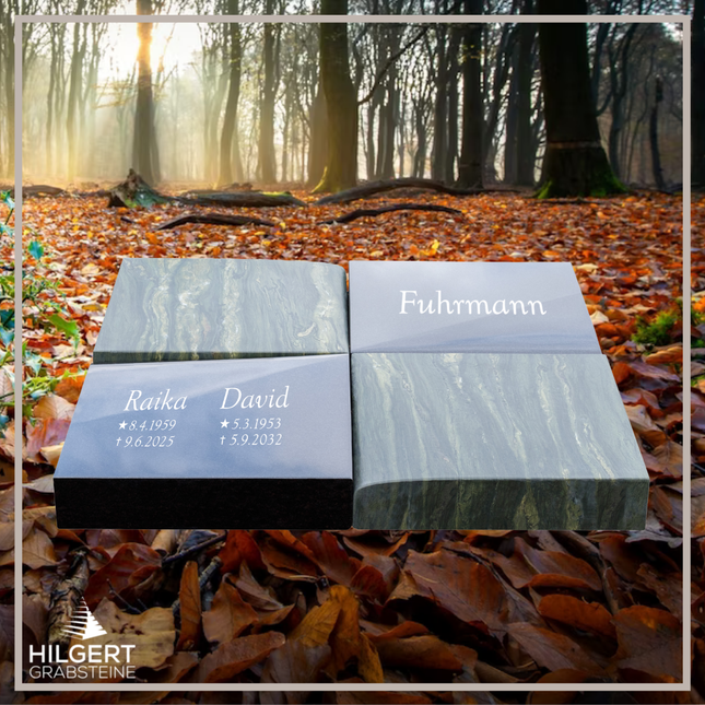 UR-DA-UR159-16 | Hilgert Grabsteine | Urnengrabstein aus Granit