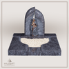 UR-DA-UR160-16 | Hilgert Grabsteine | Urnengrabstein aus Granit