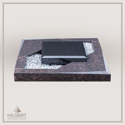 UR-DA-UR163-17 | Hilgert Grabsteine | Urnengrabstein aus Granit