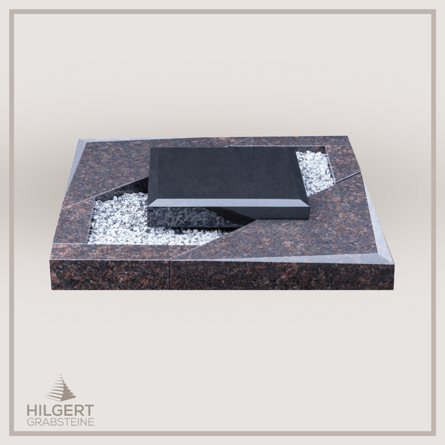 UR-DA-UR163-17 | Hilgert Grabsteine | Urnengrabstein aus Granit