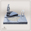 UR-DA-UR167-17 | Hilgert Grabsteine | Urnengrabstein aus Granit