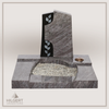 UR-DA-UR168-17 | Hilgert Grabsteine | Urnengrabstein aus Granit