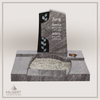 UR-DA-UR168-17 | Hilgert Grabsteine | Urnengrabstein aus Granit