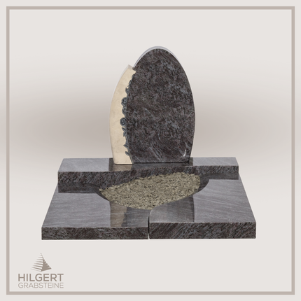 UR-DA-UR169-17 | Hilgert Grabsteine | Urnengrabstein aus Granit