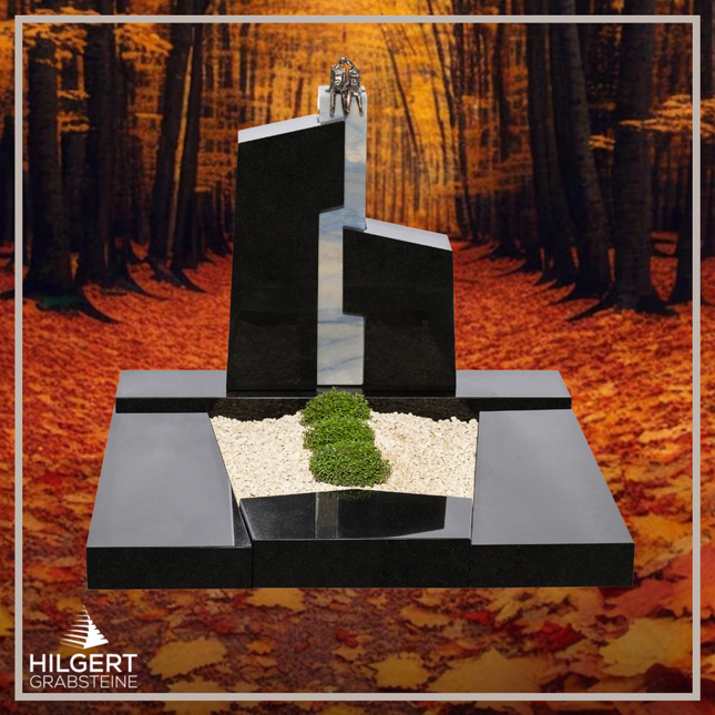 UR-DA-UR172-17 | Hilgert Grabsteine | Urnengrabstein aus Granit