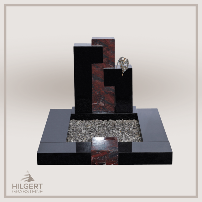 UR-DA-UR173 | Hilgert Grabsteine | Urnengrabstein aus Granit