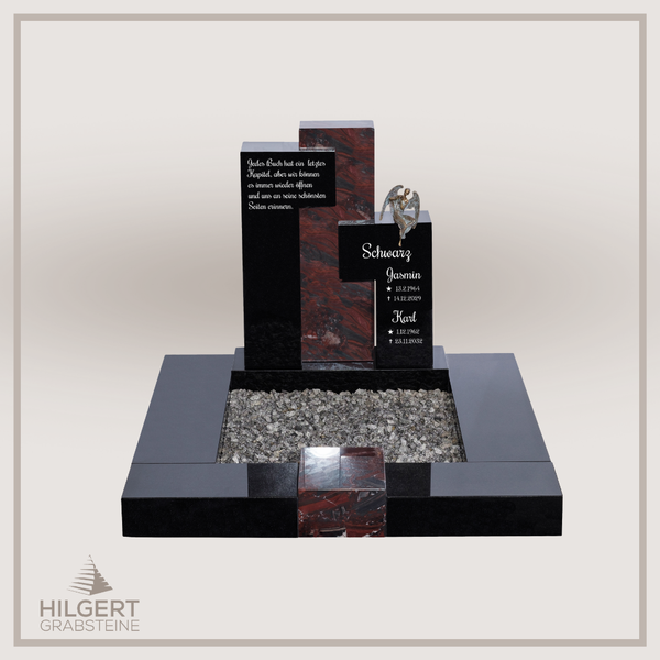 UR-DA-UR173 | Hilgert Grabsteine | Urnengrabstein aus Granit