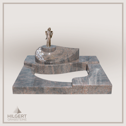 UR-DA-UR174 | Hilgert Grabsteine | Urnengrabstein aus Granit