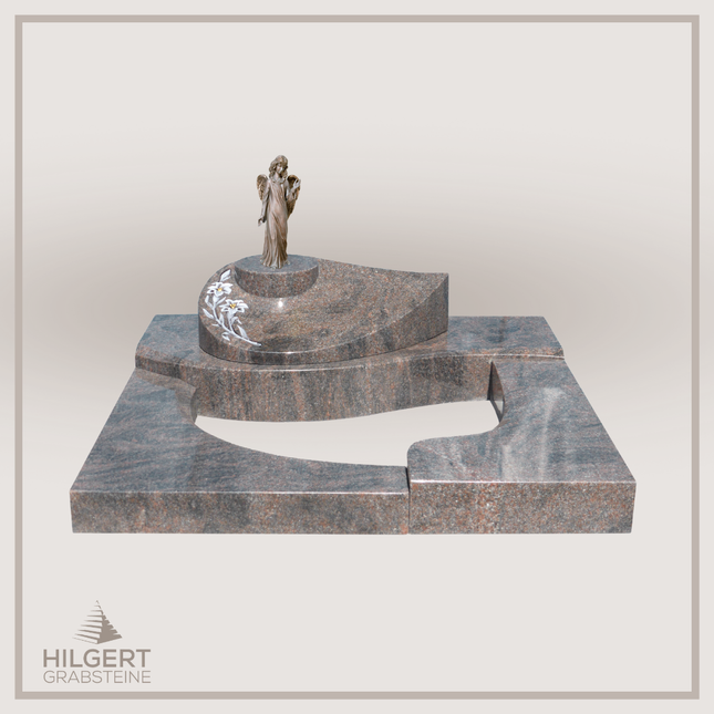 UR-DA-UR174 | Hilgert Grabsteine | Urnengrabstein aus Granit