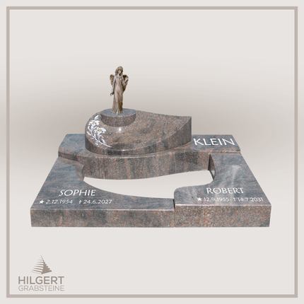 UR-DA-UR174 | Hilgert Grabsteine | Urnengrabstein aus Granit