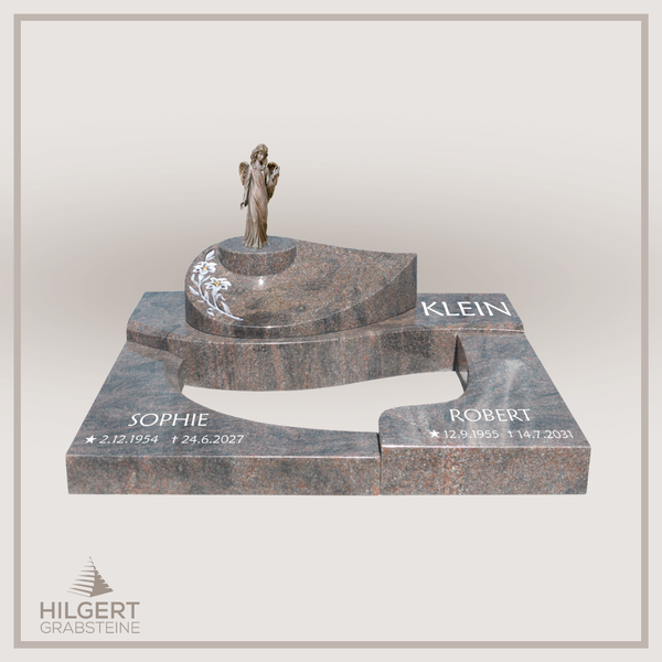 UR-DA-UR174 | Hilgert Grabsteine | Urnengrabstein aus Granit