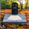 UR-DA-UR176-17 | Hilgert Grabsteine | Urnengrabstein aus Granit