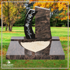 UR-DA-UR177-17 | Hilgert Grabsteine | Urnengrabstein aus Granit