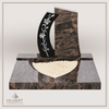 UR-DA-UR177-17 | Hilgert Grabsteine | Urnengrabstein aus Granit