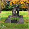 UR-DA-UR177 | Hilgert Grabsteine | Urnengrabstein aus Granit