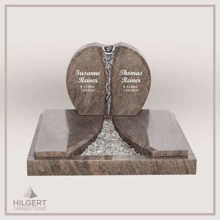 UR-DA-UR178-17 | Hilgert Grabsteine | Urnengrabstein aus Granit