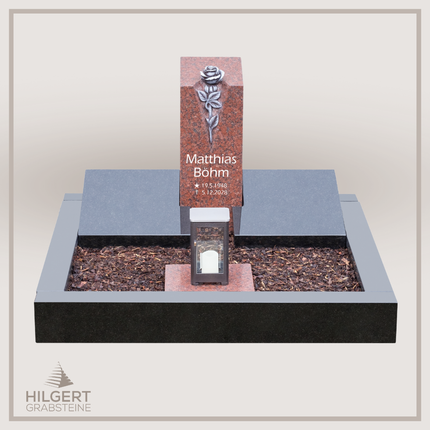 UR-DA-UR180-17 | Hilgert Grabsteine | Urnengrabstein aus Granit