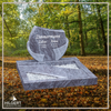UR-DA-UR189-17-1278 | Hilgert Grabsteine | Urnengrabstein aus Granit