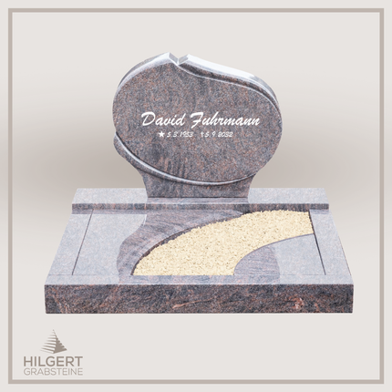 UR-DA-UR190-17-1374 | Hilgert Grabsteine | Urnengrabstein aus Granit