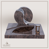 UR-DA-UR196 | Hilgert Grabsteine | Urnengrabstein aus Granit