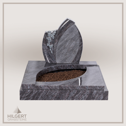 UR-DA-UR197 | Hilgert Grabsteine | Urnengrabstein aus Granit