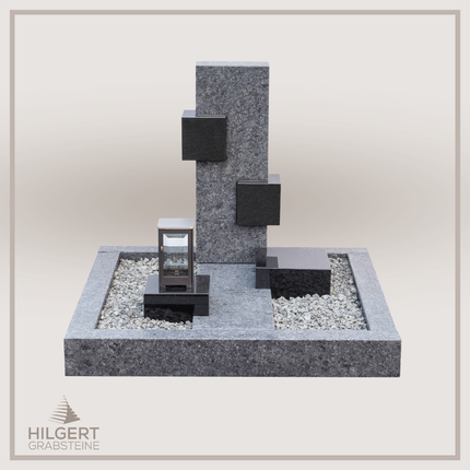 UR-DA-UR198 | Hilgert Grabsteine | Urnengrabstein aus Granit