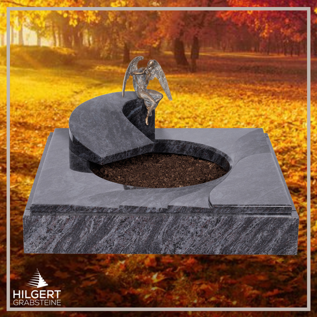 UR-DA-UR200 | Hilgert Grabsteine | Urnengrabstein aus Granit