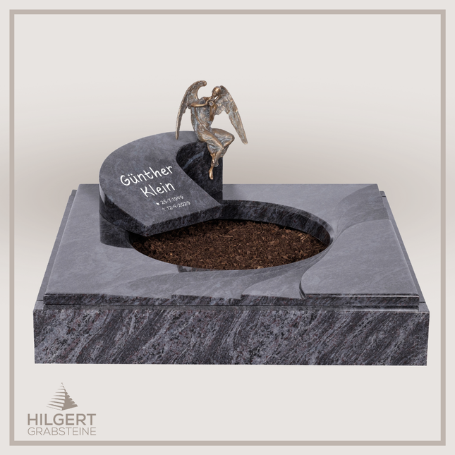 UR-DA-UR200 | Hilgert Grabsteine | Urnengrabstein aus Granit