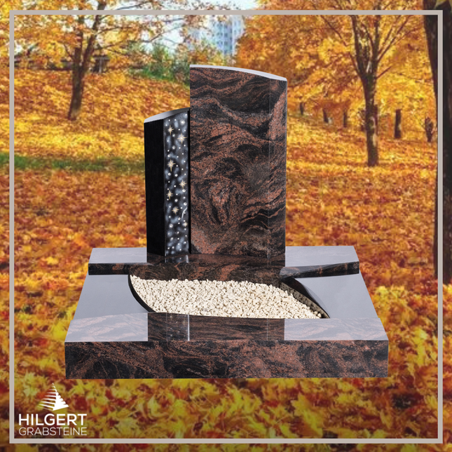UR-DA-UR203 | Hilgert Grabsteine | Urnengrabstein aus Granit