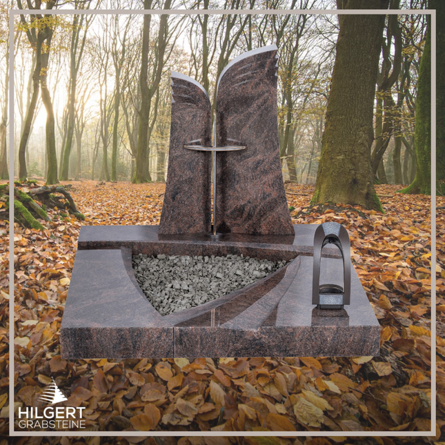 UR-DA-UR206 | Hilgert Grabsteine | Urnengrabstein aus Granit