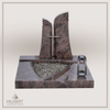 UR-DA-UR206 | Hilgert Grabsteine | Urnengrabstein aus Granit