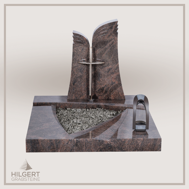 UR-DA-UR206 | Hilgert Grabsteine | Urnengrabstein aus Granit