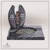 UR-DA-UR207 | Hilgert Grabsteine | Urnengrabstein aus Granit