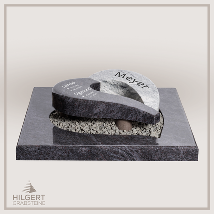 UR-DA-UR208 | Hilgert Grabsteine | Urnengrabstein aus Granit