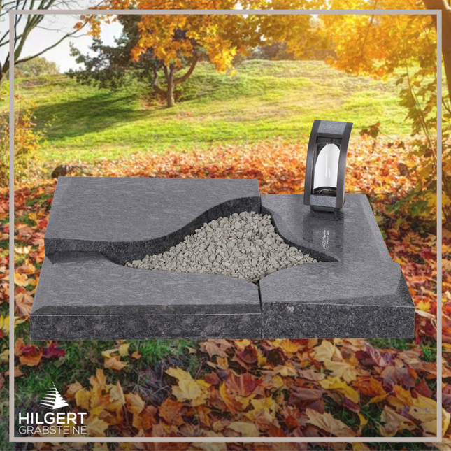 UR-DA-UR210 | Hilgert Grabsteine | Urnengrabstein aus Granit