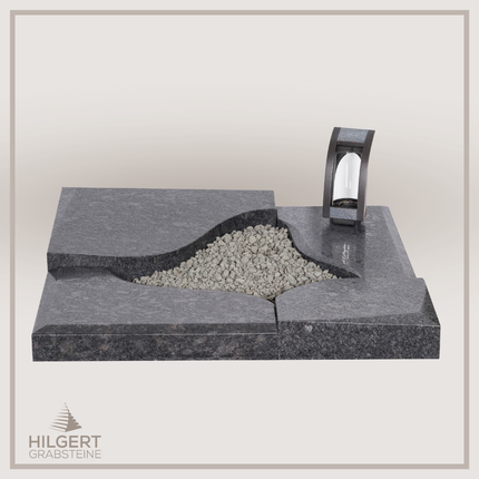 UR-DA-UR210 | Hilgert Grabsteine | Urnengrabstein aus Granit