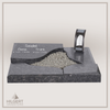UR-DA-UR210 | Hilgert Grabsteine | Urnengrabstein aus Granit