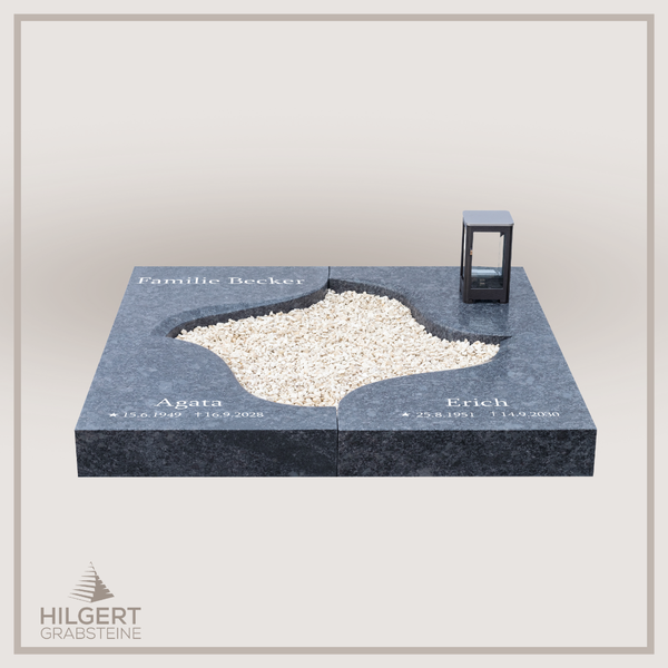 UR-DA-UR211 | Hilgert Grabsteine | Urnengrabstein aus Granit