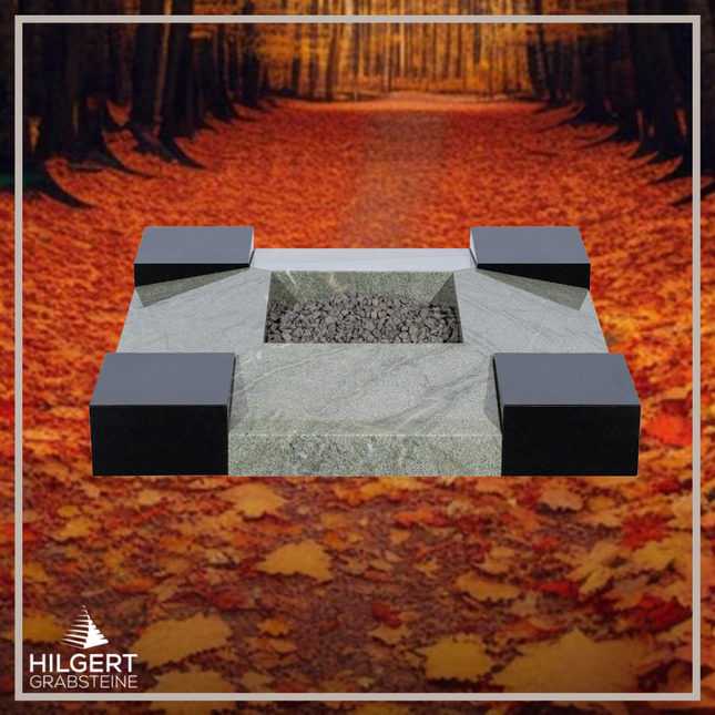 UR-DA-UR213-19 | Hilgert Grabsteine | Urnengrabstein aus Granit
