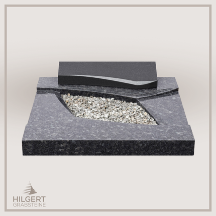 UR-DA-UR219-19 | Hilgert Grabsteine | Urnengrabstein aus Granit