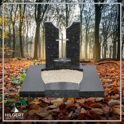 UR-DA-UR221-18 | Hilgert Grabsteine | Urnengrabstein aus Granit