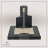 UR-DA-UR222-19 | Hilgert Grabsteine | Urnengrabstein aus Granit