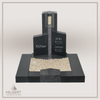 UR-DA-UR222-19 | Hilgert Grabsteine | Urnengrabstein aus Granit