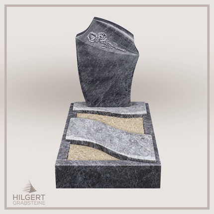 UR-DA-UR245 | Hilgert Grabsteine | Urnengrabstein aus Granit