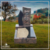 UR-DA-UR246-19 | Hilgert Grabsteine | Urnengrabstein aus Granit