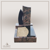 UR-DA-UR246-19 | Hilgert Grabsteine | Urnengrabstein aus Granit