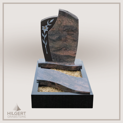 UR-DA-UR250-20-3320 | Hilgert Grabsteine | Urnengrabstein aus Granit