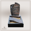 UR-DA-UR250-20-3320 | Hilgert Grabsteine | Urnengrabstein aus Granit